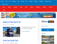 Tablet Screenshot of ets2mods.org